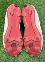 Andres Gimenez Cleveland Game-Used Home New Balance Custom Cleats MLB Auth 2023