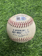 2021 World Series Game 6 Game Ready Baseball Atlanta Braves MLB Auth WS Clinch