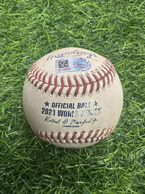 2021 World Series Game 6 Game Ready Baseball Atlanta Braves MLB Auth WS Clinch