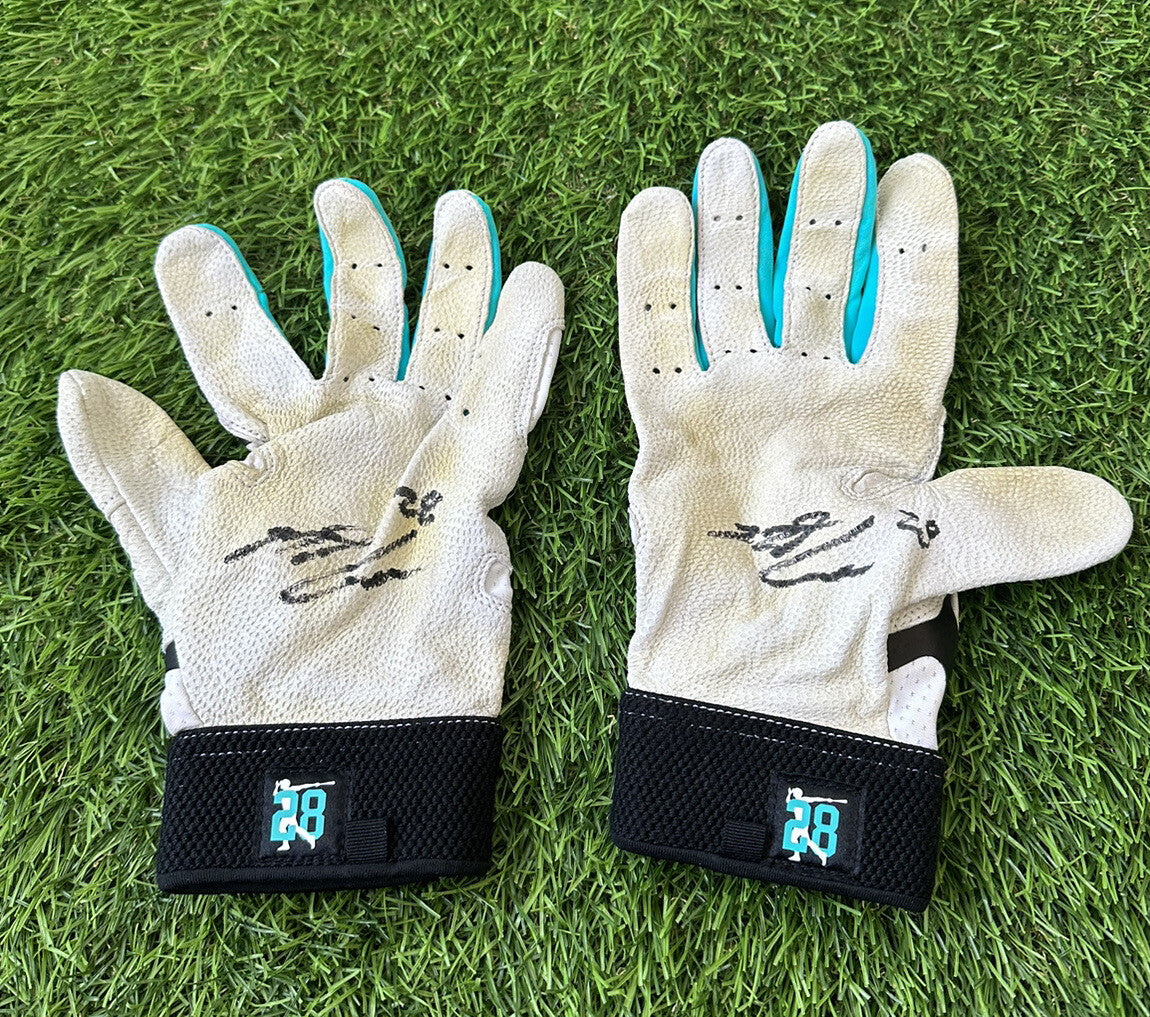 Nolan Arenado Colorado Rockies Game Used Batting Gloves “Signed, LOA”