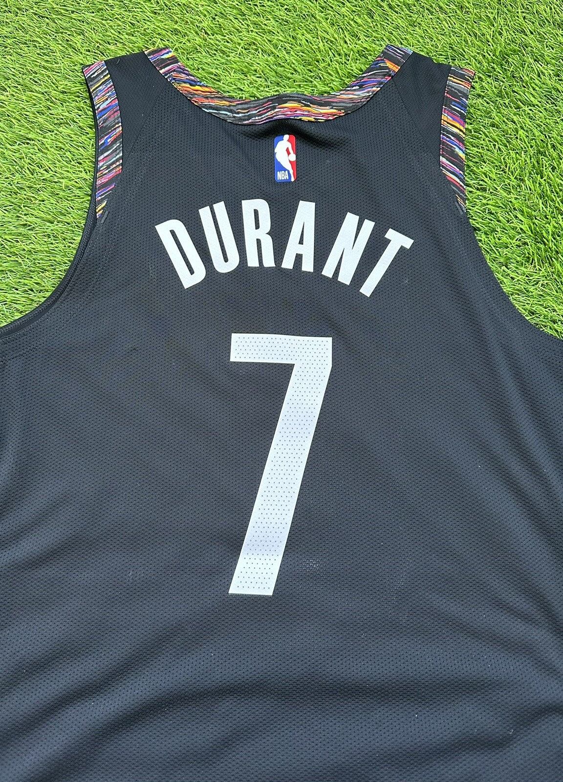 Kevin Durant Brooklyn Nets Player Issued “City Edition” Jersey Fanatics LOA
