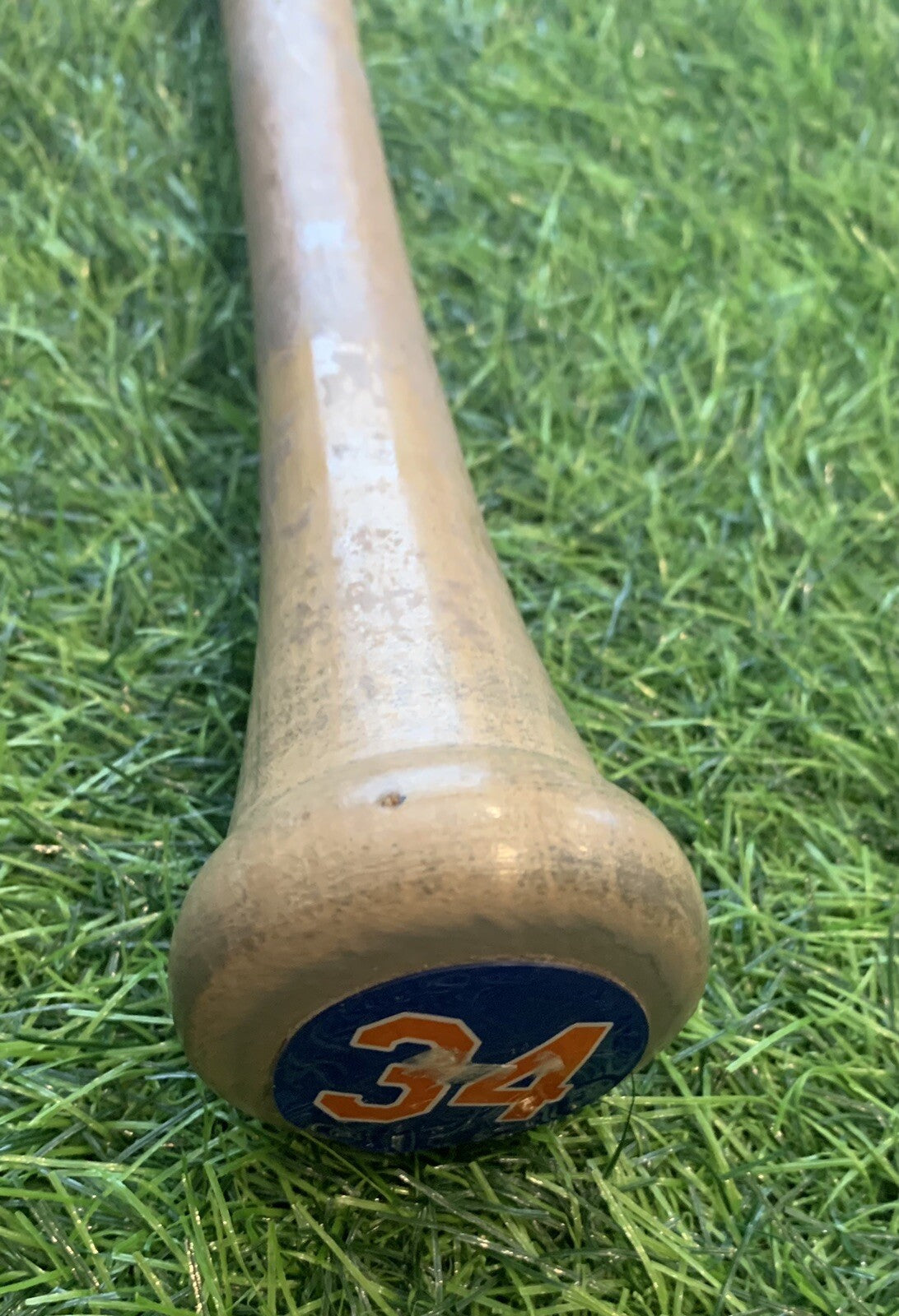 Noah Syndergaard New York Mets Game Used Bat 2019 MLB Auth “Single”
