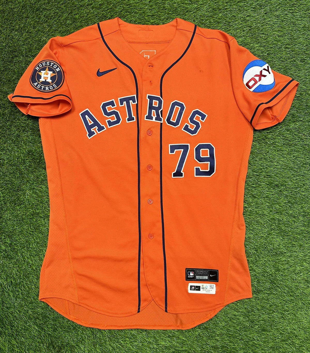 Jose Abreu Houston Astros Game Used Worn Jersey “250th Career HR” 2023 MLB Auth