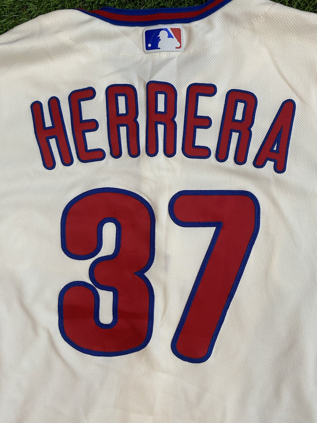 Odubel Herrera Philadelphia Phillies Game Used Worn Jersey 2 Hits MLB Auth