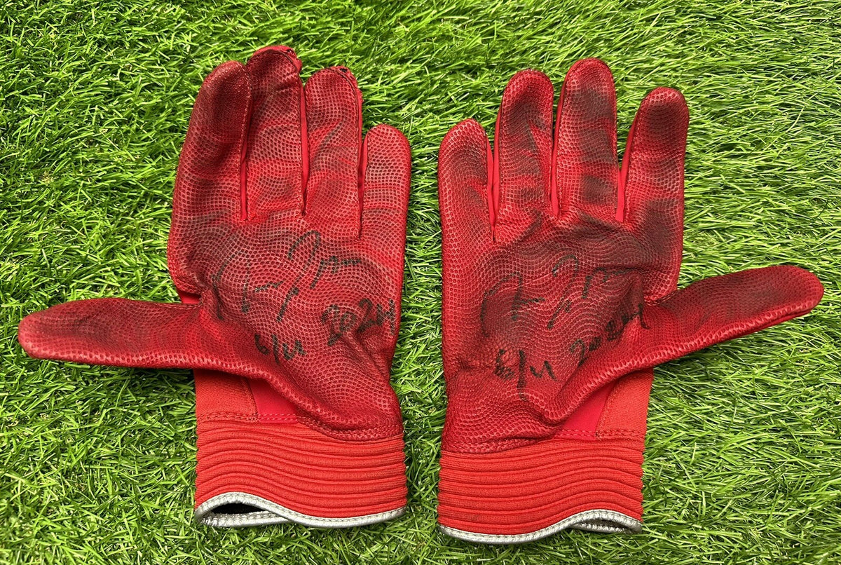 Jose Ramirez Cleveland Guardians Game Used Custom BG’s Signed 2024 GUG LOA