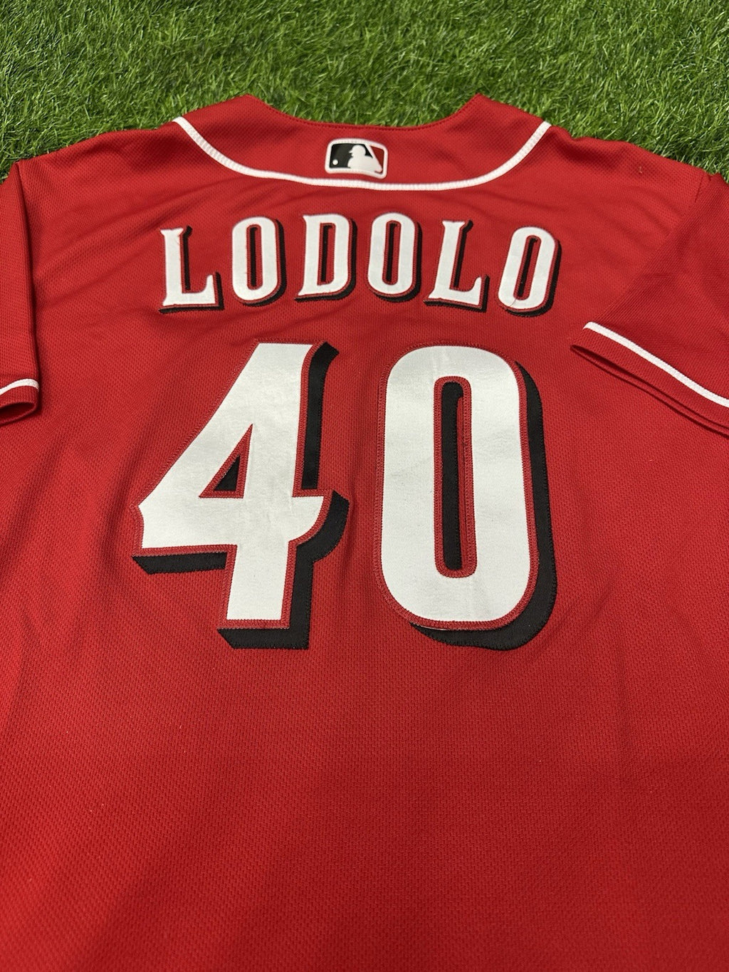Nick Lodolo Cincinnati Reds Game Used Worn Jersey 2023 Spring Training MLB Auth