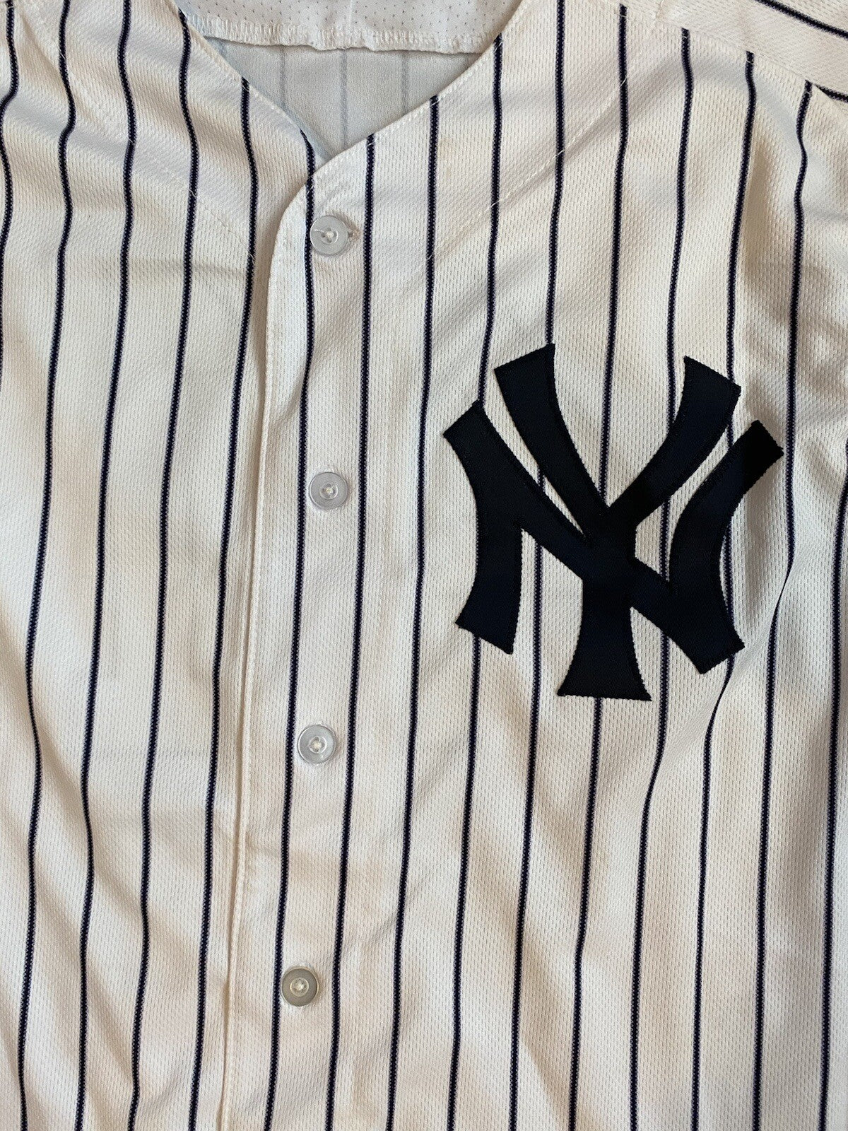 Miguel Andujar Yankees Game Used Jersey 2019 “9 hits 19th HR” MLB Auth