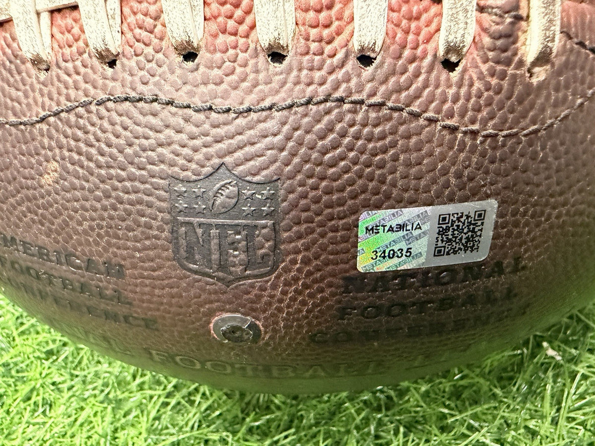 Ja’Marr Chase Game-Used & Signed Football 177 Yds 2 TDs  Bengals COA