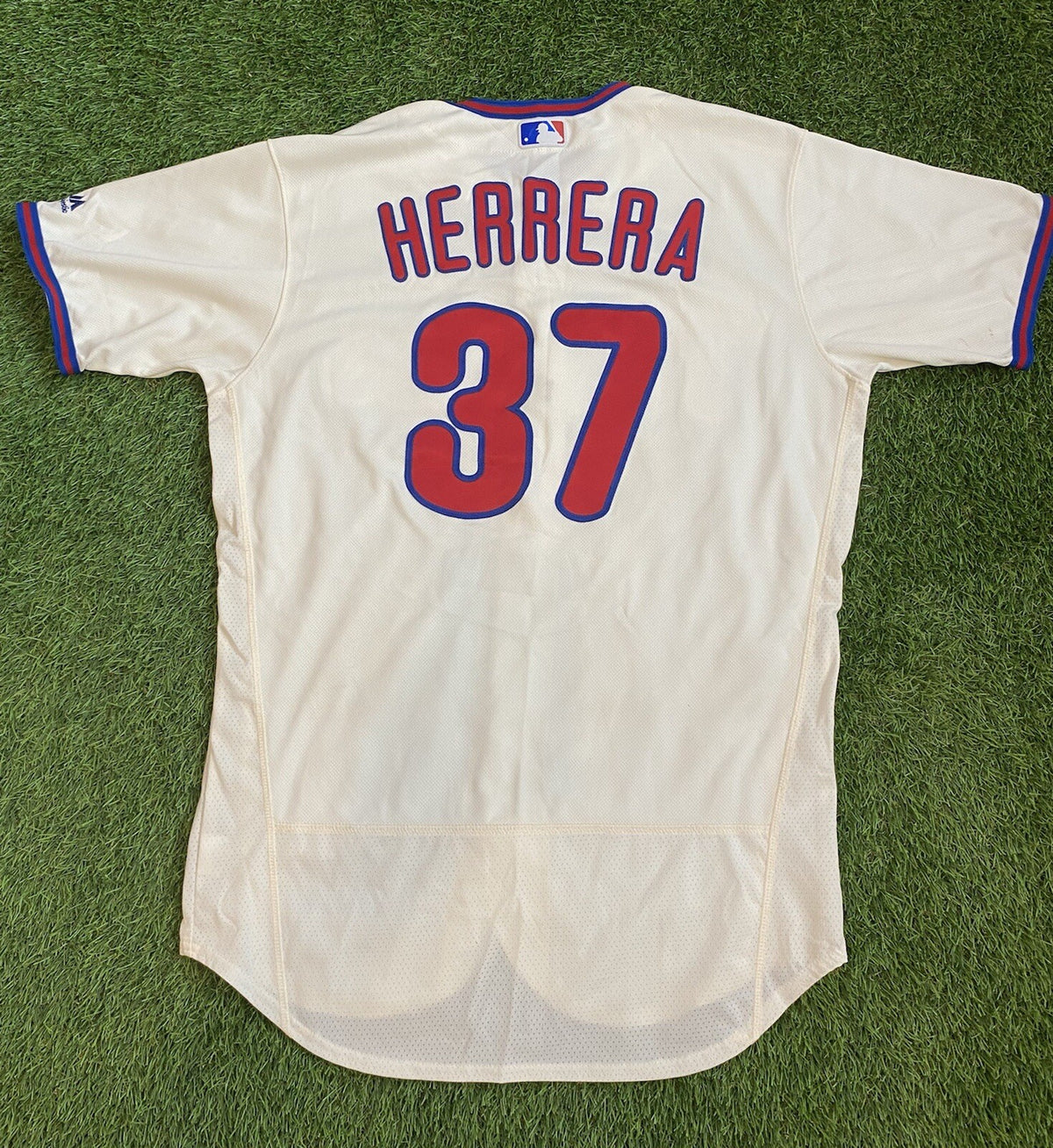 Odubel Herrera Philadelphia Phillies Game Used Worn Jersey 2 Hits MLB Auth