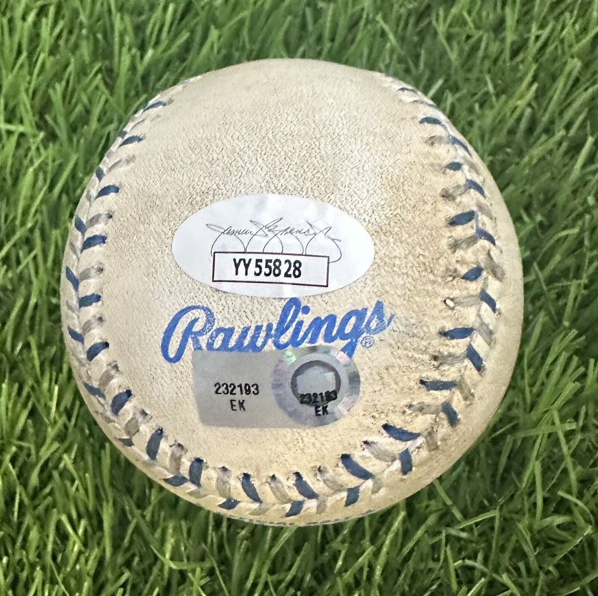 Mike Trout Game Used Baseball “1st Career ASG” Signed MLB Auth JSA Auth Auto
