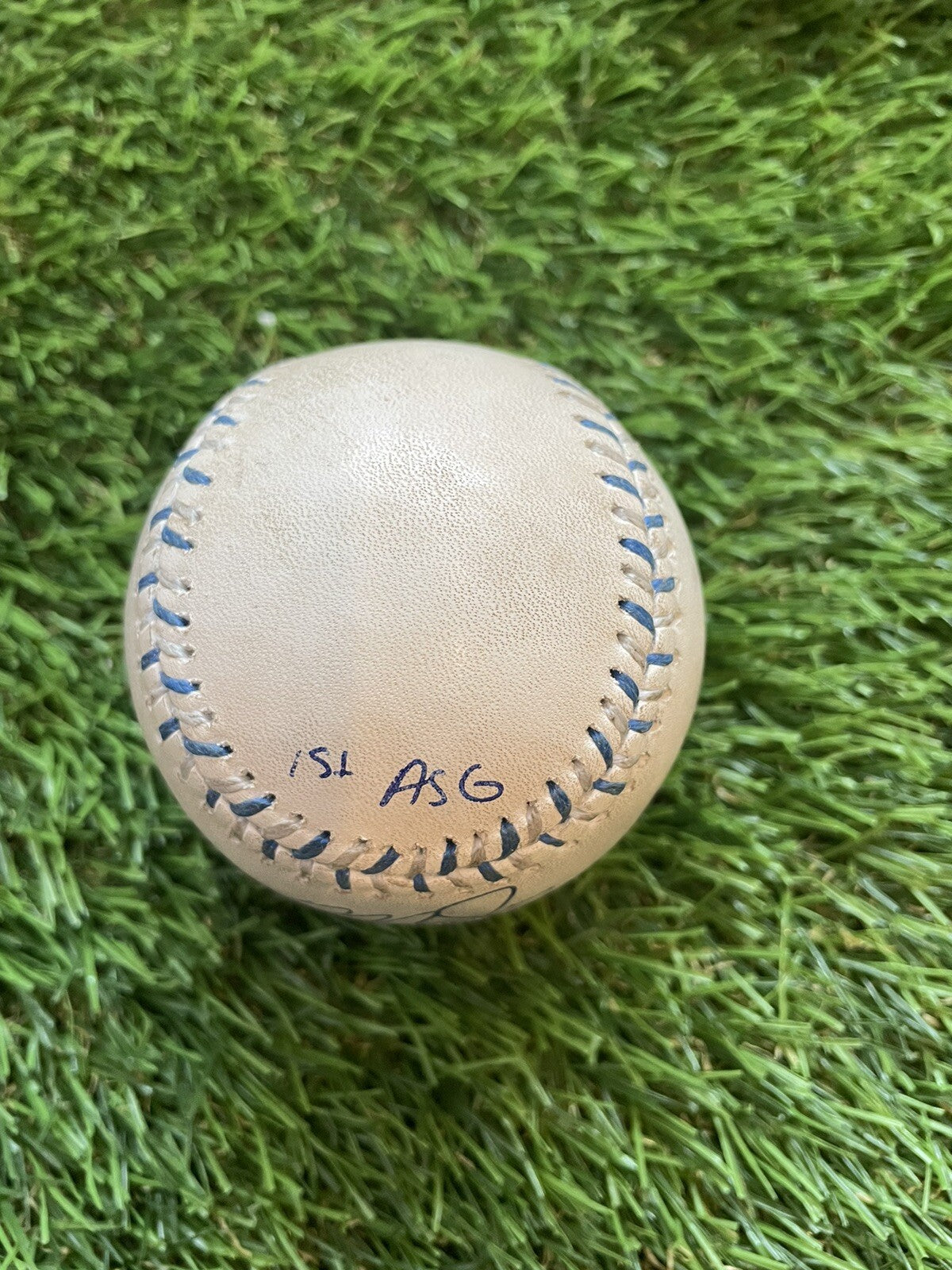 Mike Trout Game Used Baseball “1st Career ASG” Signed MLB Auth JSA Auth Auto