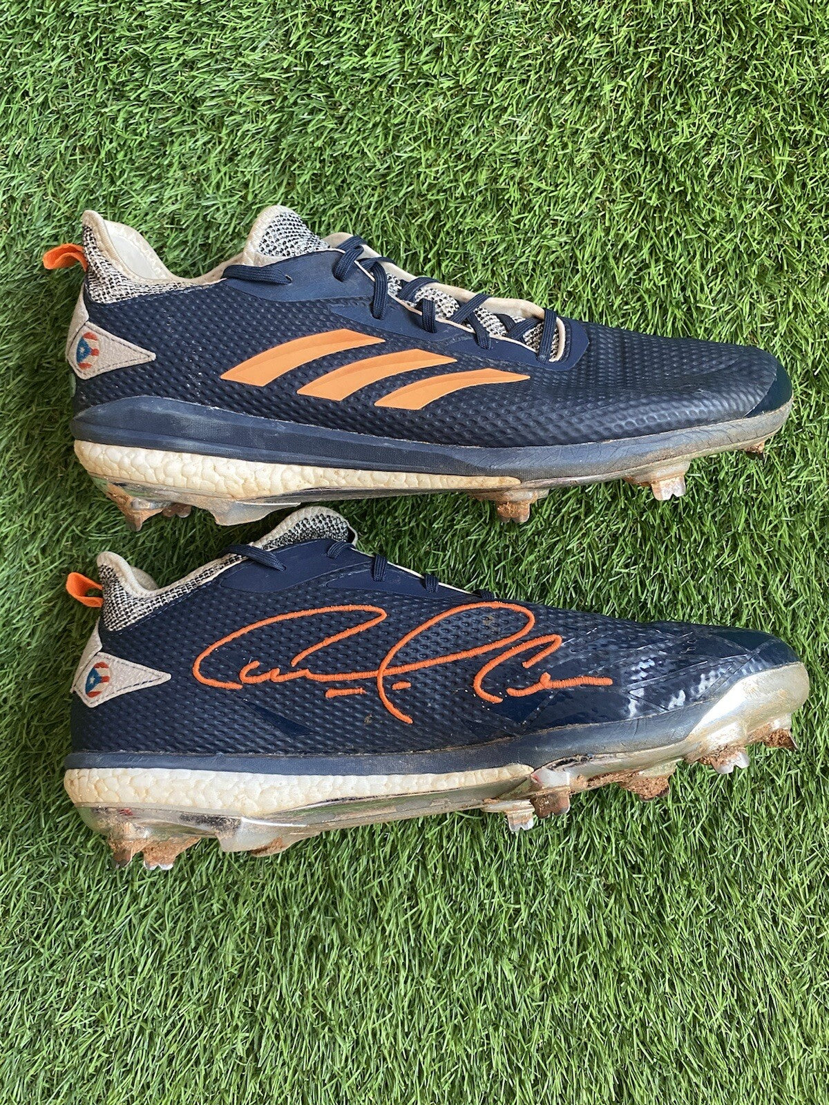 Carlos Correa Houston Astros Game Used Cleats Signed 2018 “76th Career HR”