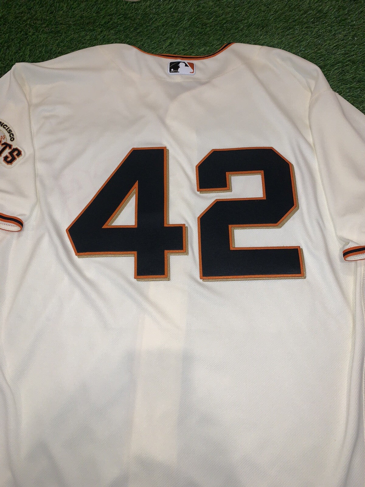 Madison Bumgarner San Francisco Giants Game Used Jersey 2017 MLB Auth “JRD 42”