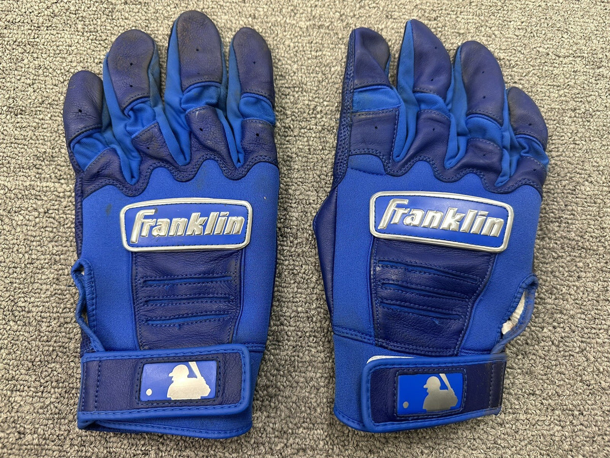Luis Arraez Game Used Batting Gloves 2023 Miami Marlins Signed GUG LOA