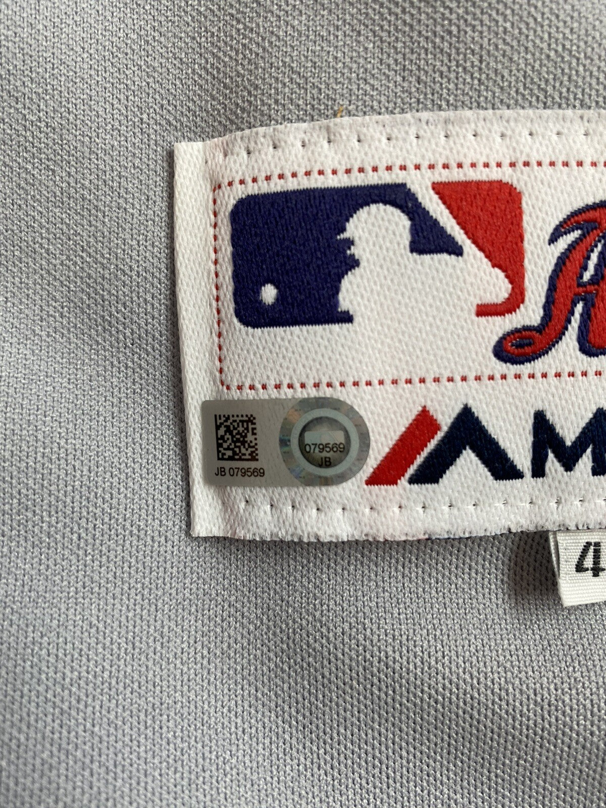 Ender Inciarte Atlanta Braves Game Used Worn Jersey 2016 MLB Auth Signed