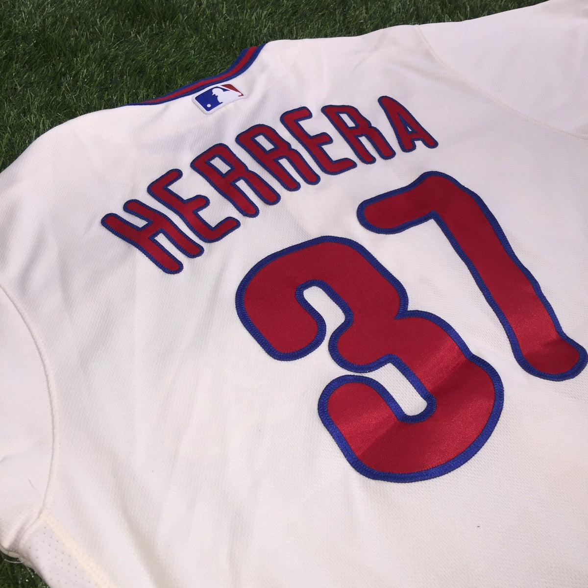 Odubel Herrera Philadelphia Phillies Game Used Worn Jersey MLB Auth