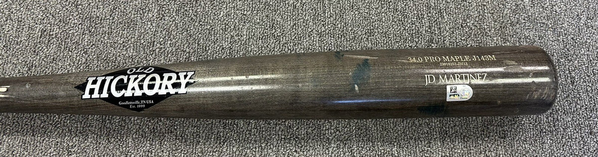 JD Martinez Los Angeles Dodgers Game Used Bat 2023 MLB Authenticated