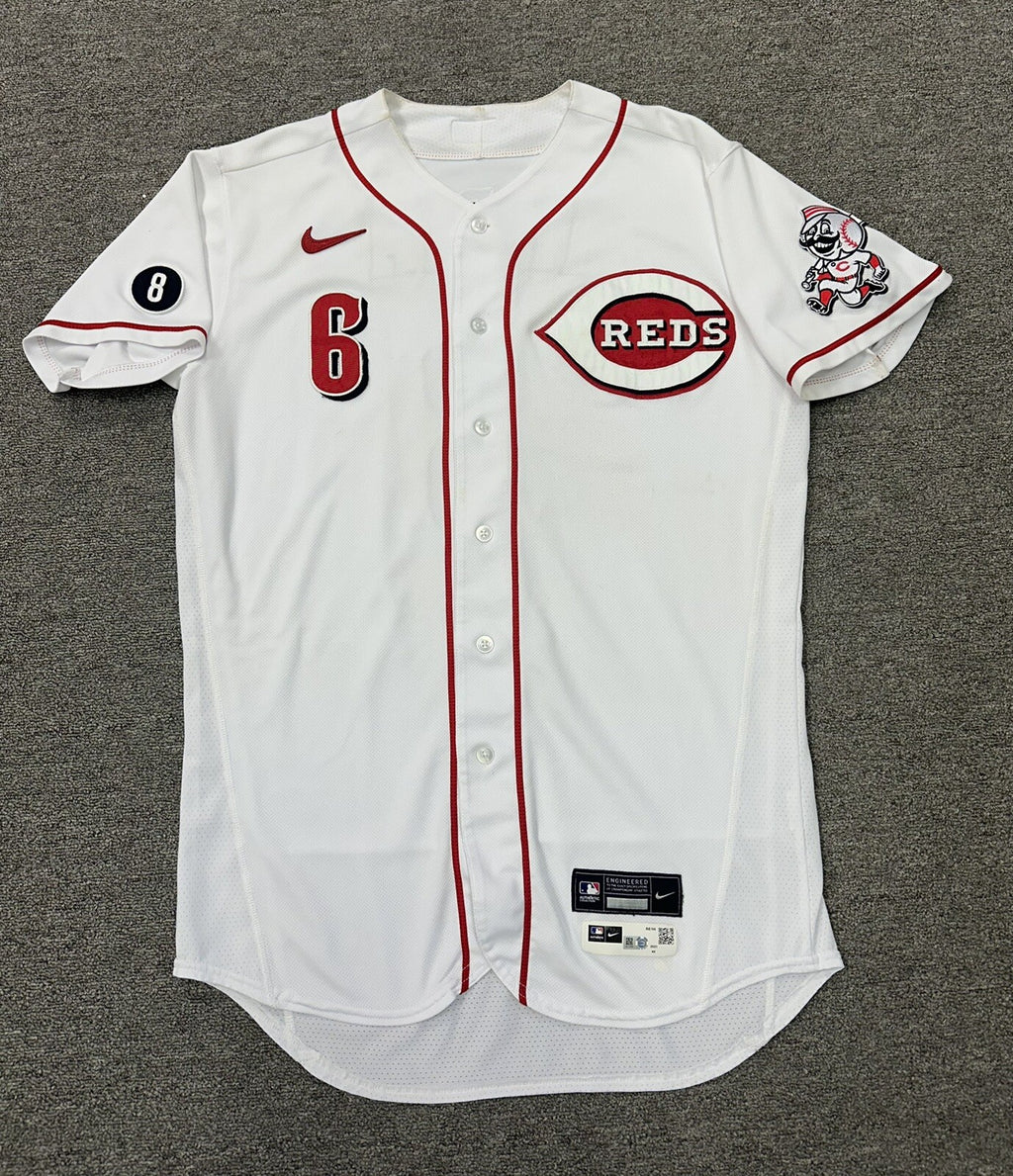 Jonathan India Cincinnati Reds Game Used Jersey 2021 MLB Debut ROY Year MLB Auth