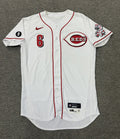Jonathan India Cincinnati Reds Game Used Jersey 2021 MLB Debut ROY Year MLB Auth