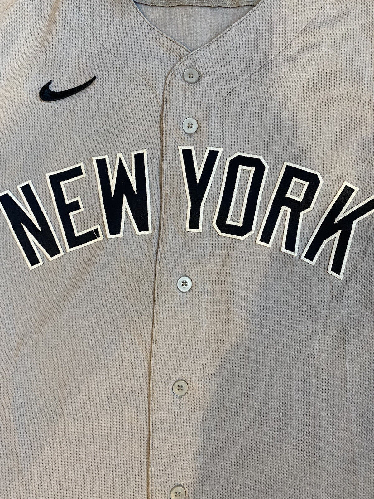 Gary Sanchez New York Yankees Game Used Worn Jersey Career HR 115