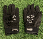Ke’Bryan Hayes Pittsburgh Pirates Game Used Batting  Gloves “Top Prospect” LOA