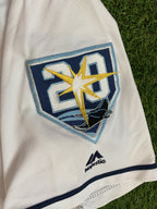 CJ Cron Tampa Bay Rays Game Used Worn Jersey 2018 MLB 5 Games