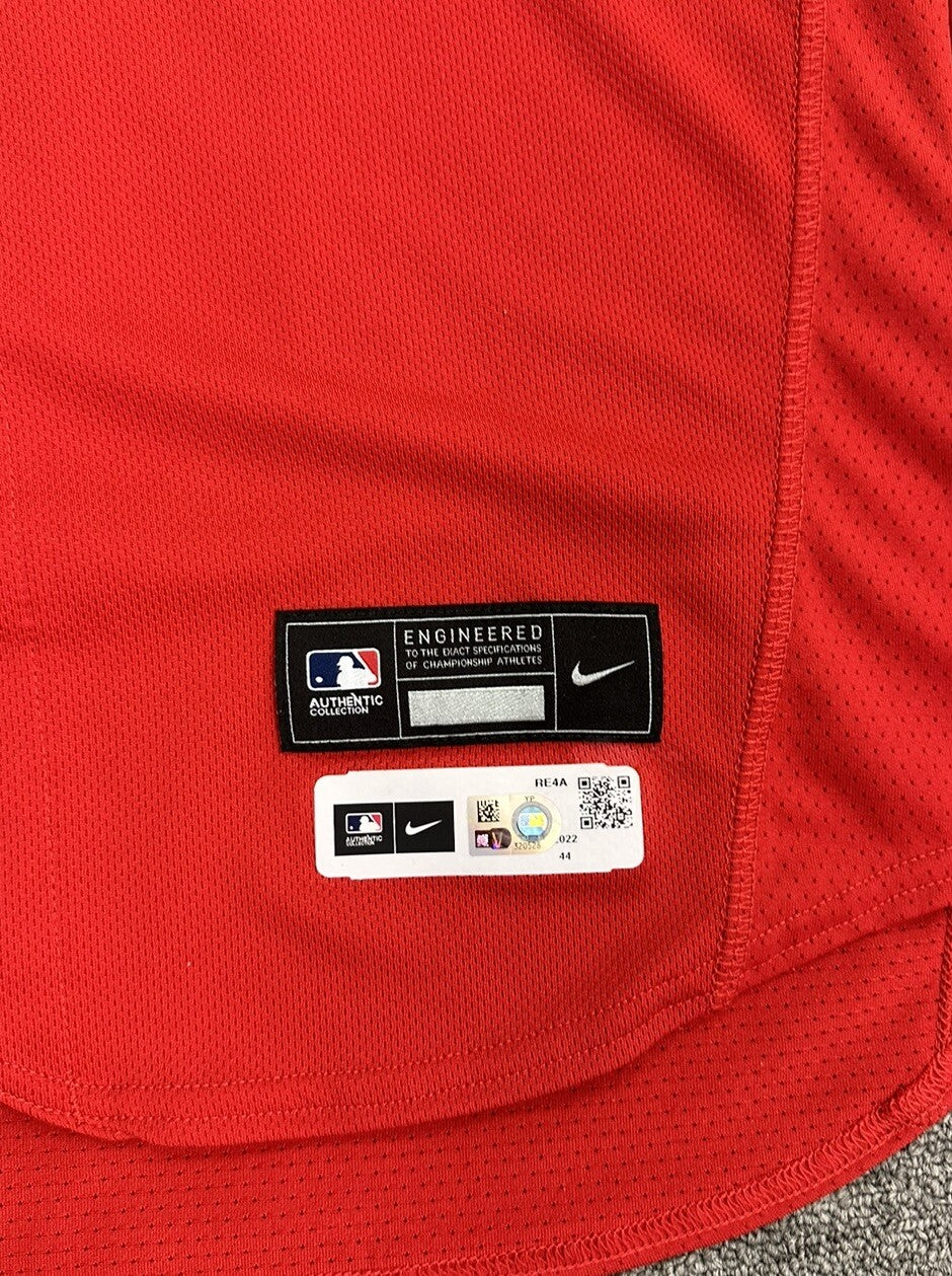 Luis Castillo Cincinnati Reds Game Used Worn Jersey 800th Career K MLB Auth