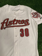 JA Happ Houston Astros Game Used Worn Jersey 2012 Yankees