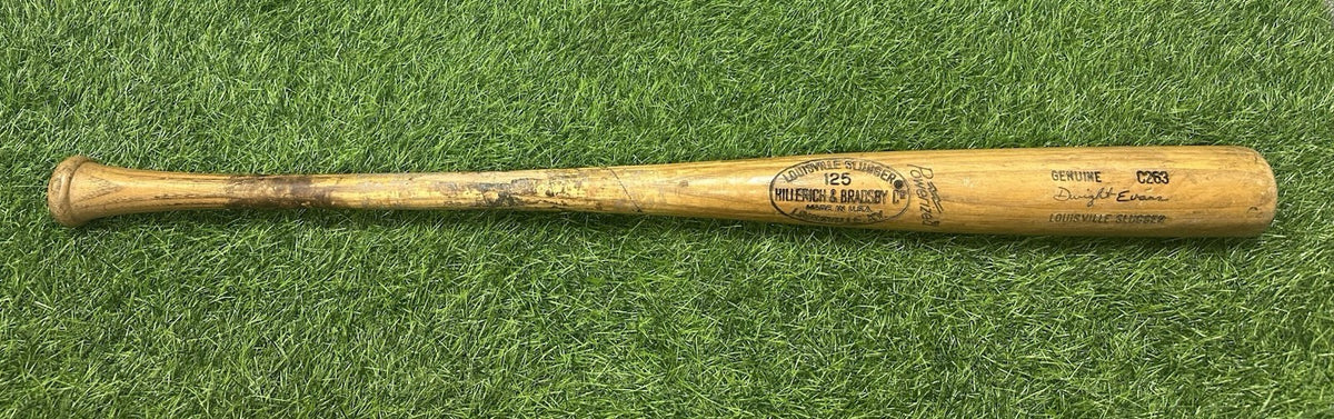Dwight Evans Boston Red Sox Game Used Bat 1979 PSA/ DNA LOA