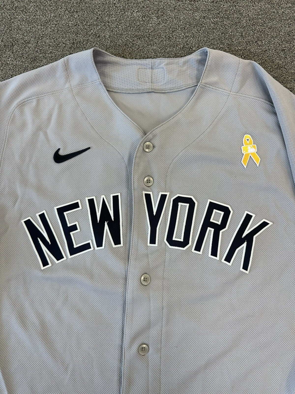 Giancarlo Stanton New York Yankees Game Used Worn Jersey 2021 “6 Home Runs” MLB