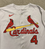 Yadier Molina St. Louis Cardinals Team Issued Jersey 2022 Brock Patch MLB Auth