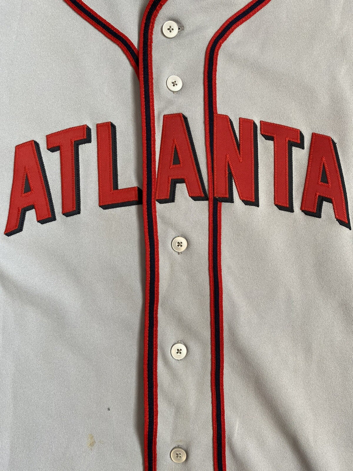 Ender Inciarte Atlanta Braves Game Used Worn Jersey 2016 MLB Auth Signed