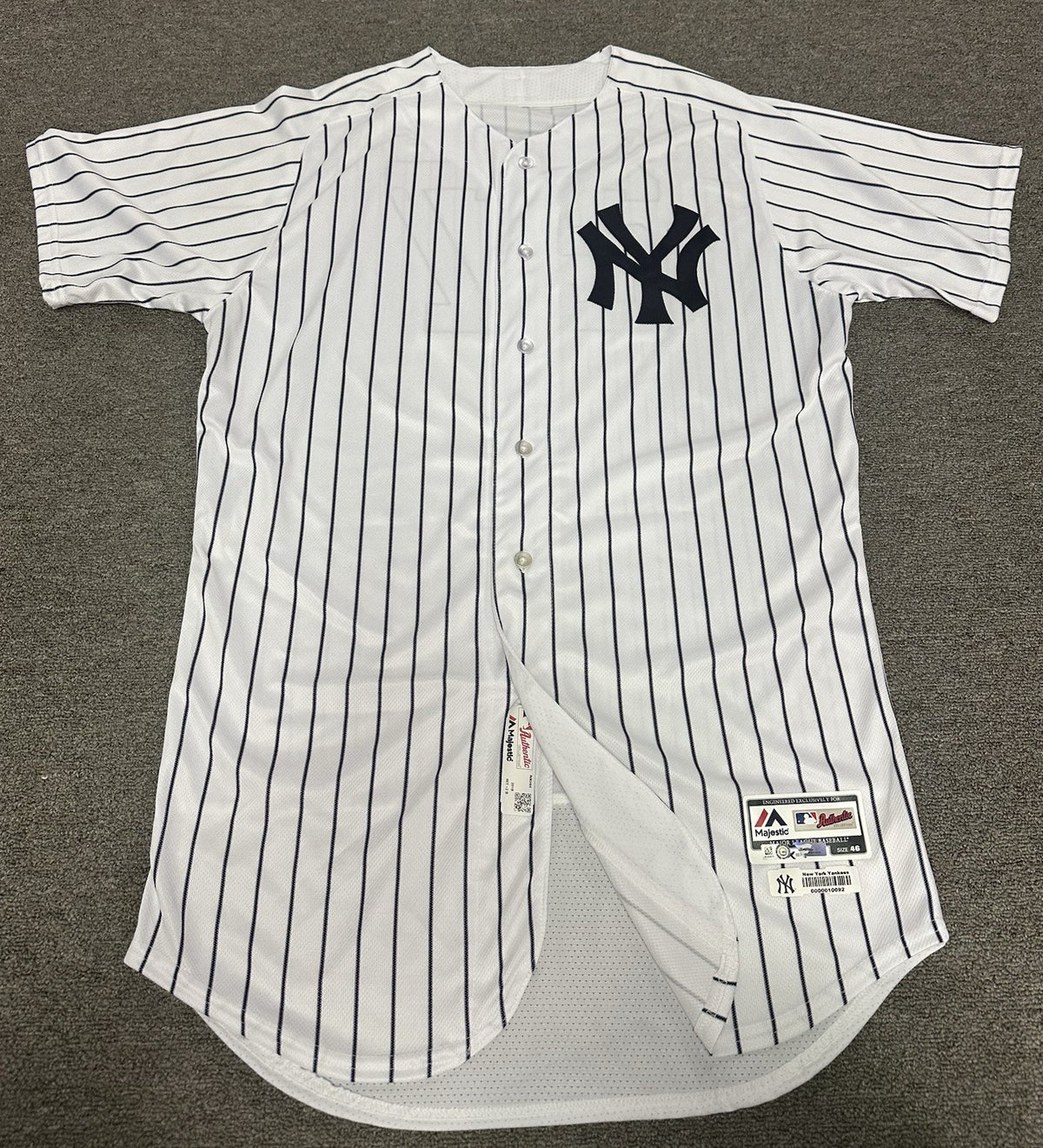 Giancarlo Stanton New York Yankees Player Issued Jersey 2018  MLB Auth