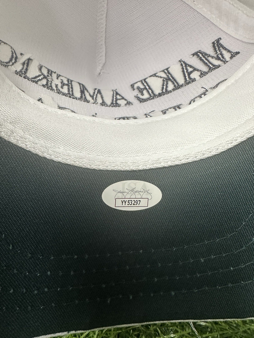 Donald Trump Signed Make American Great Again 45 / 47  Hat JSA Full LOA