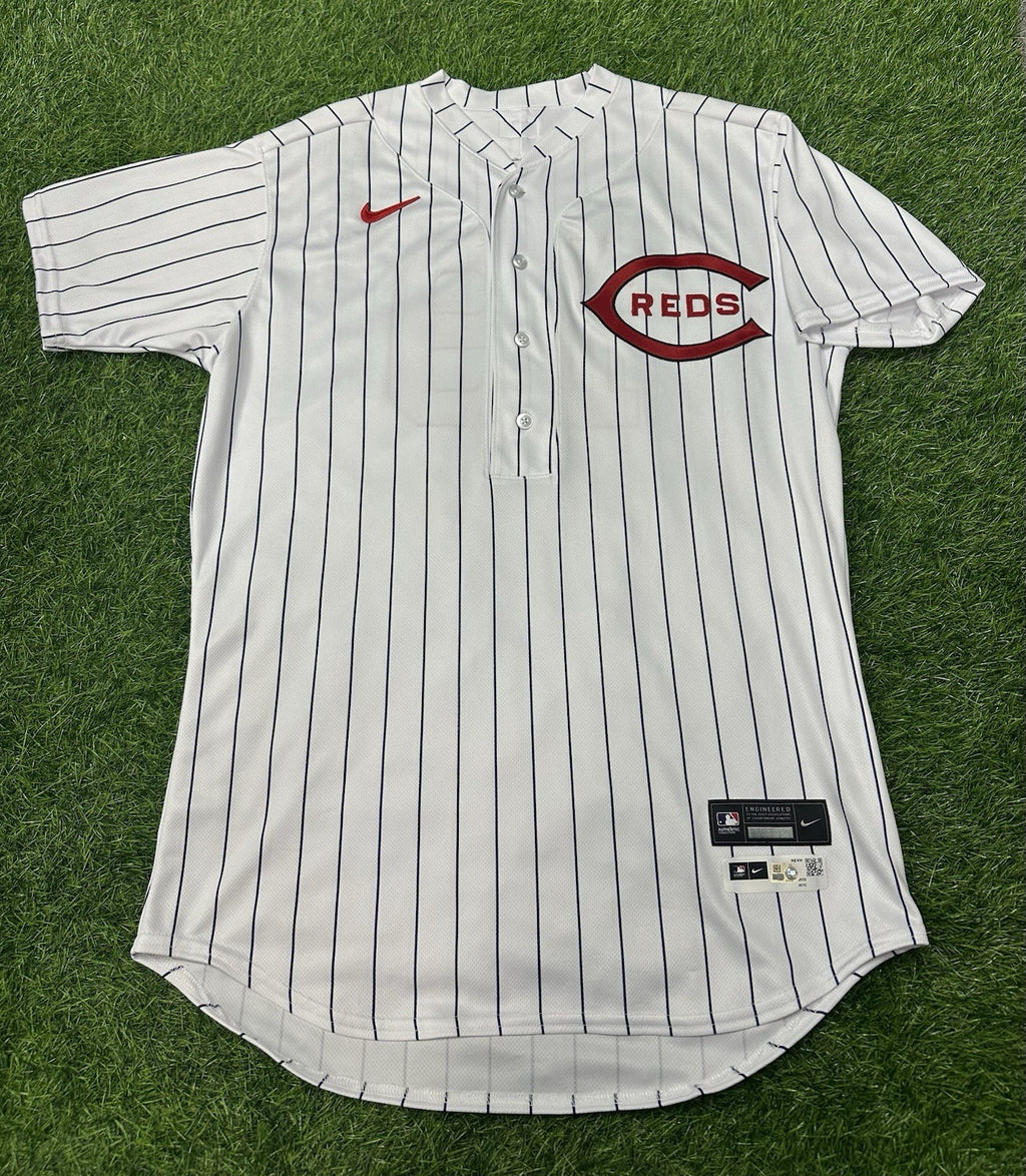 Joey Votto Cincinnati Reds Game Issued Jersey 1919 Throwback MLB Auth Signed