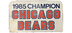 Chicago Bears “1985 Champion” 24.5" x 42" Soldier Field Locker Room Sign