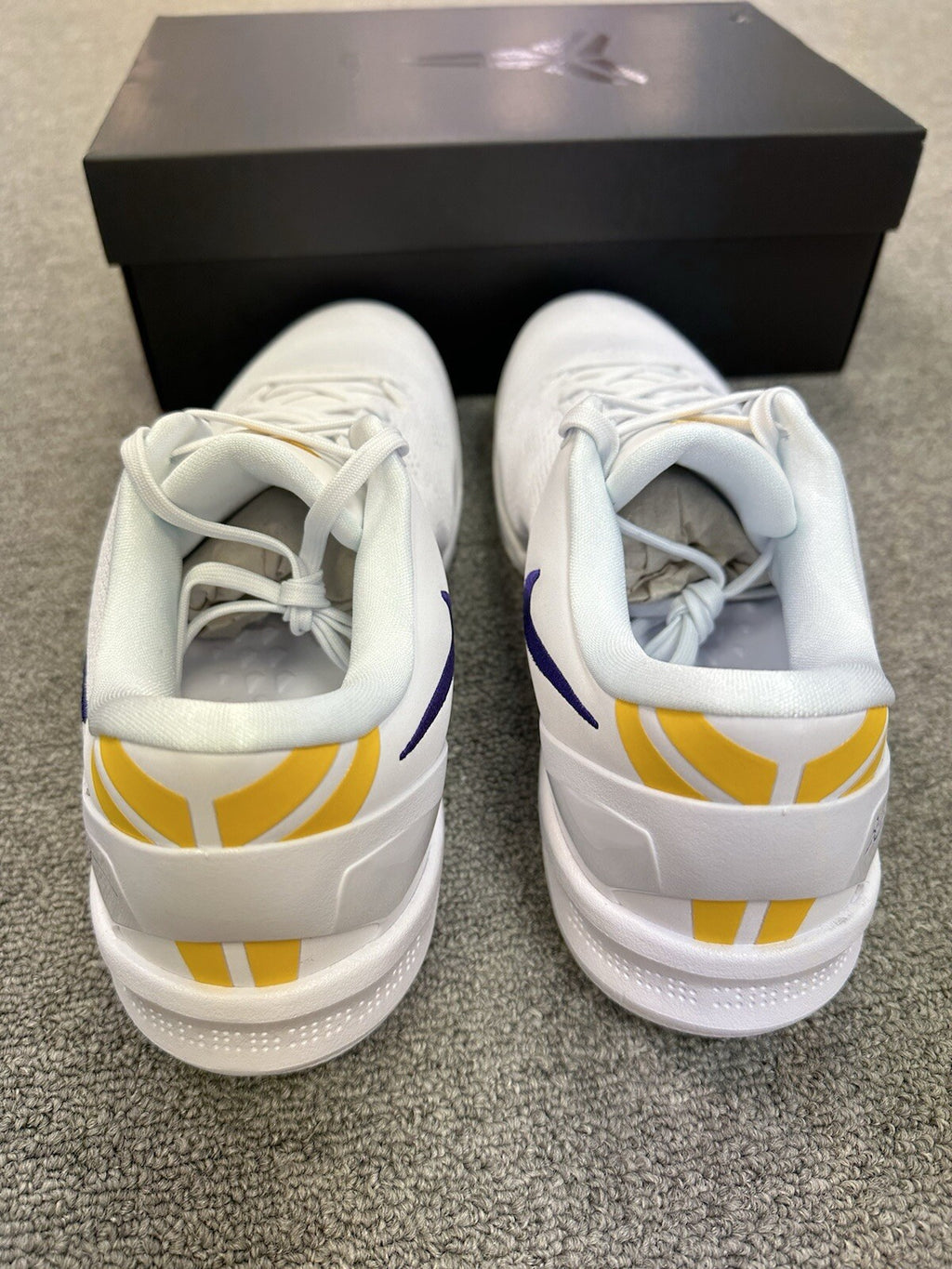 Nike Kobe 8 Protro Lakers Home *Unreleased* HF9550-100 NIB Fresh Size 12