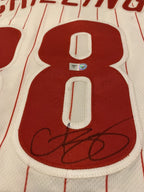 Curt Schilling Philadelphia Phillies Game Model Jersey Signed MLB Authenticated