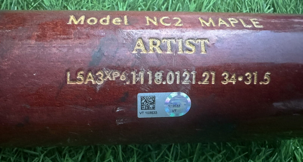 Nick Castellanos Cincinnati Reds Game Used Bat Career HR 139 MLB Auth Matched
