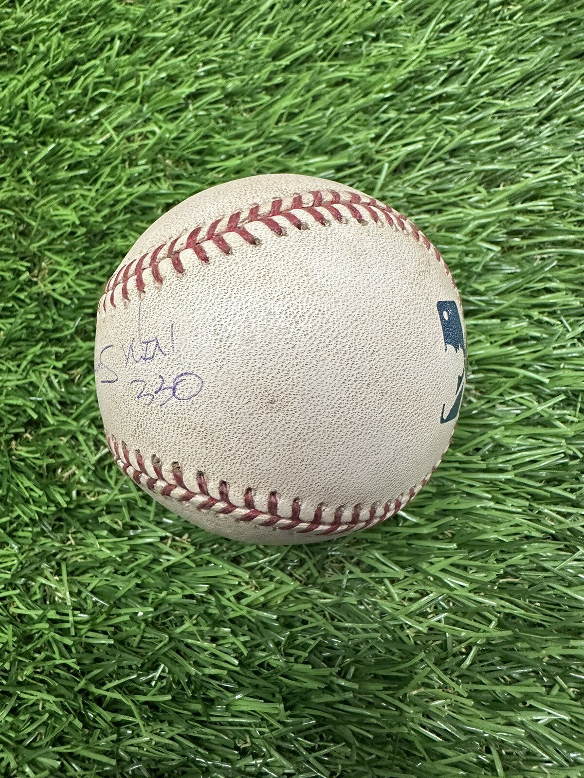 Roger Clemens Astros Game Used Baseball Career Win 330 5/9/05 MLB Auth LOA Auto