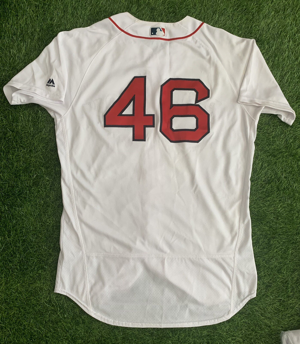 Craig Kimbrel Boston Red Sox Game Used Worn Jersey 2018 Save 4 K’s