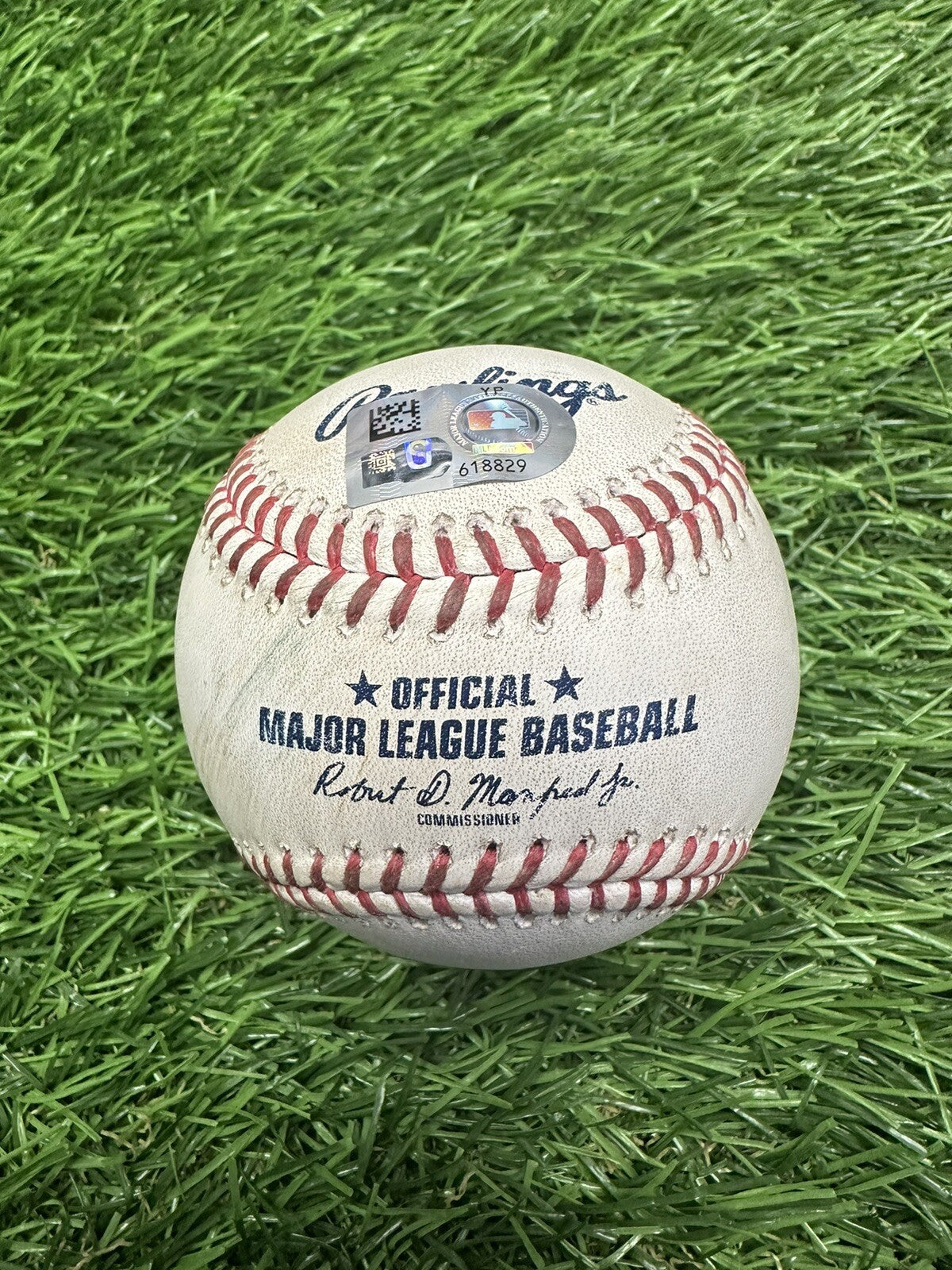 Spencer Steer Cincinnati Reds Game Used Baseball 2023 Single MLB Auth