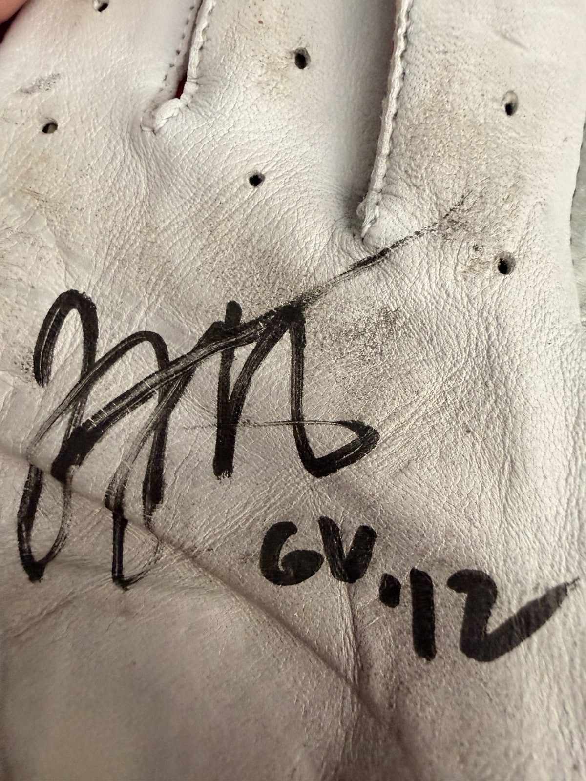 Joey Votto Cincinnati Reds Game Used Batting Gloves Signed 2012 PSA/DNA Auth