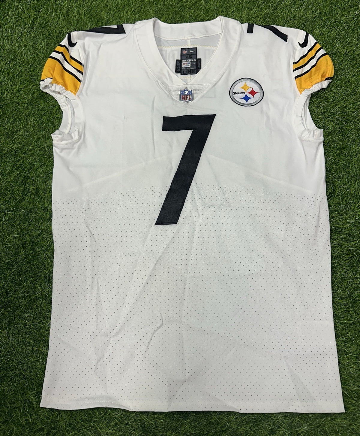 Ben Roethlisberger Pittsburgh Steelers Player Issued Jersey 2018 Signed PSA/DNA
