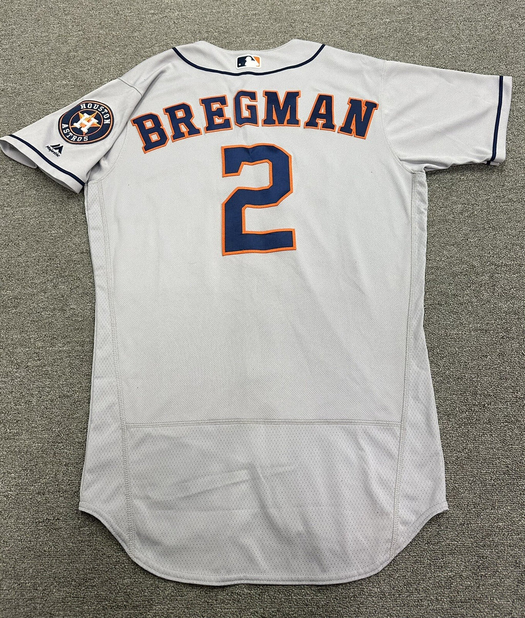 Alex Bregman Houston Astros Game Used Jersey “Final HR of 2017” MLB Auth
