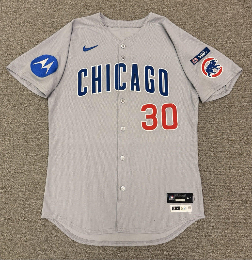 Kyle Tucker Chicago Cubs Game Used Jersey 2025 5 Home Runs & Postseason MLB Auth