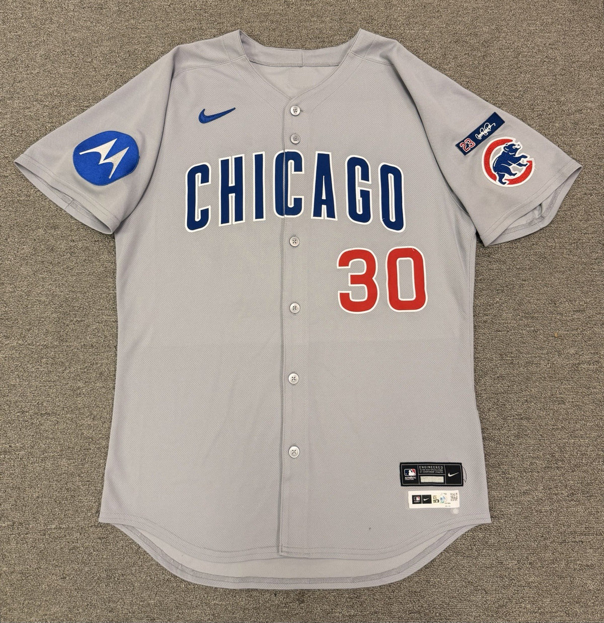 Kyle Tucker Chicago Cubs Game Used Jersey 2025 5 Home Runs & Postseason MLB Auth