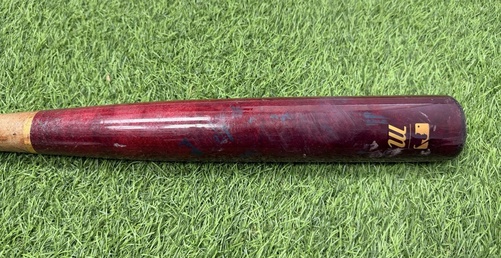 Jose Ramirez Cleveland Guardians Game Used Bat 2026 Signed MLB GUG Auth LOA