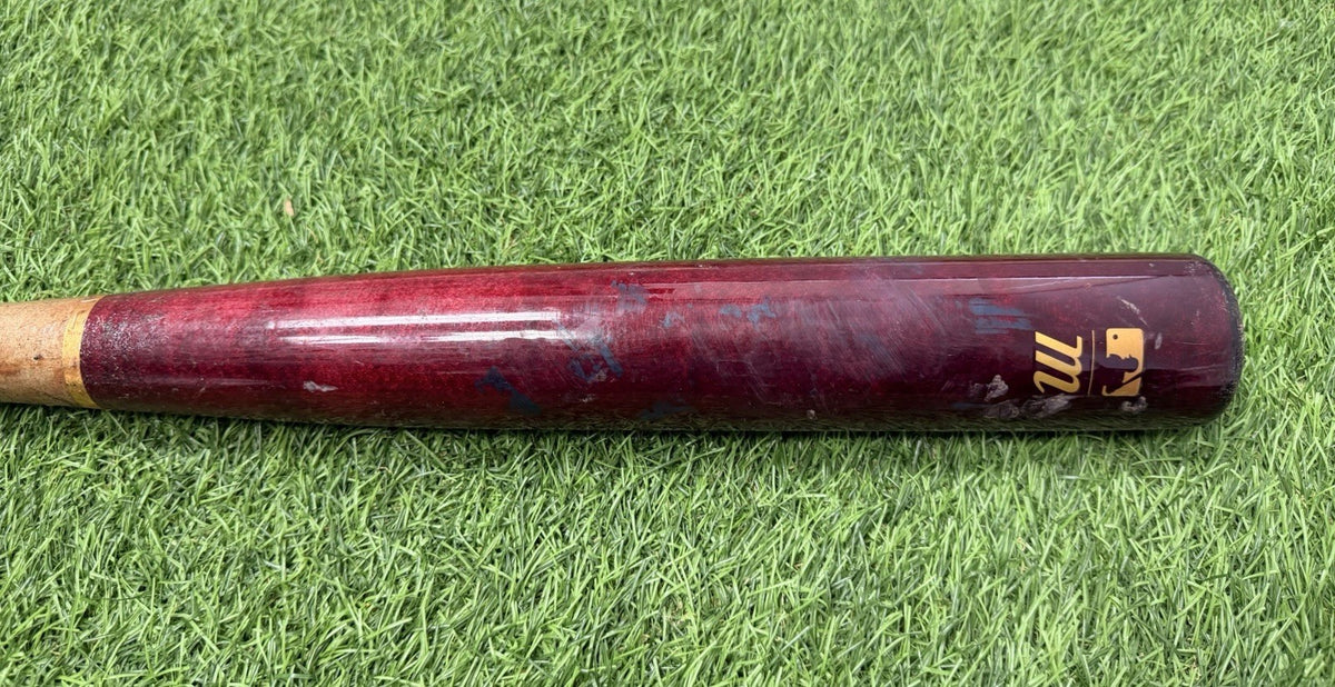 Jose Ramirez Cleveland Guardians Game Used Bat 2026 Signed MLB GUG Auth LOA