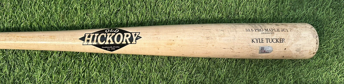 Kyle Tucker Houston Astros Game Used Bat 2023 Uncracked MLB Auth LOA
